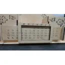 «Время и Порядок» - органайзер настольный деревянный с календарём